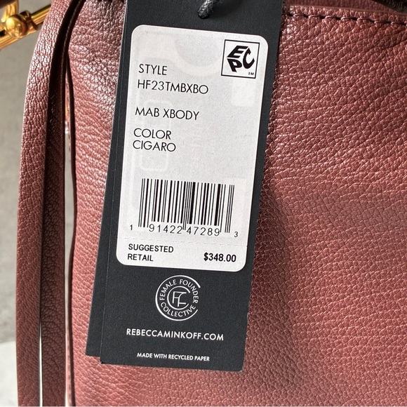 Rebecca Minkoff MAB Boxy Crossbody Color Cigaro - Picture 3 of 16